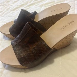 Wedge sandals